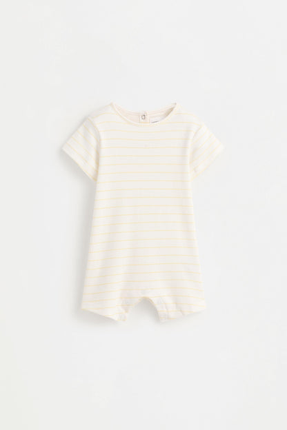 Printed interlock sleepsuit