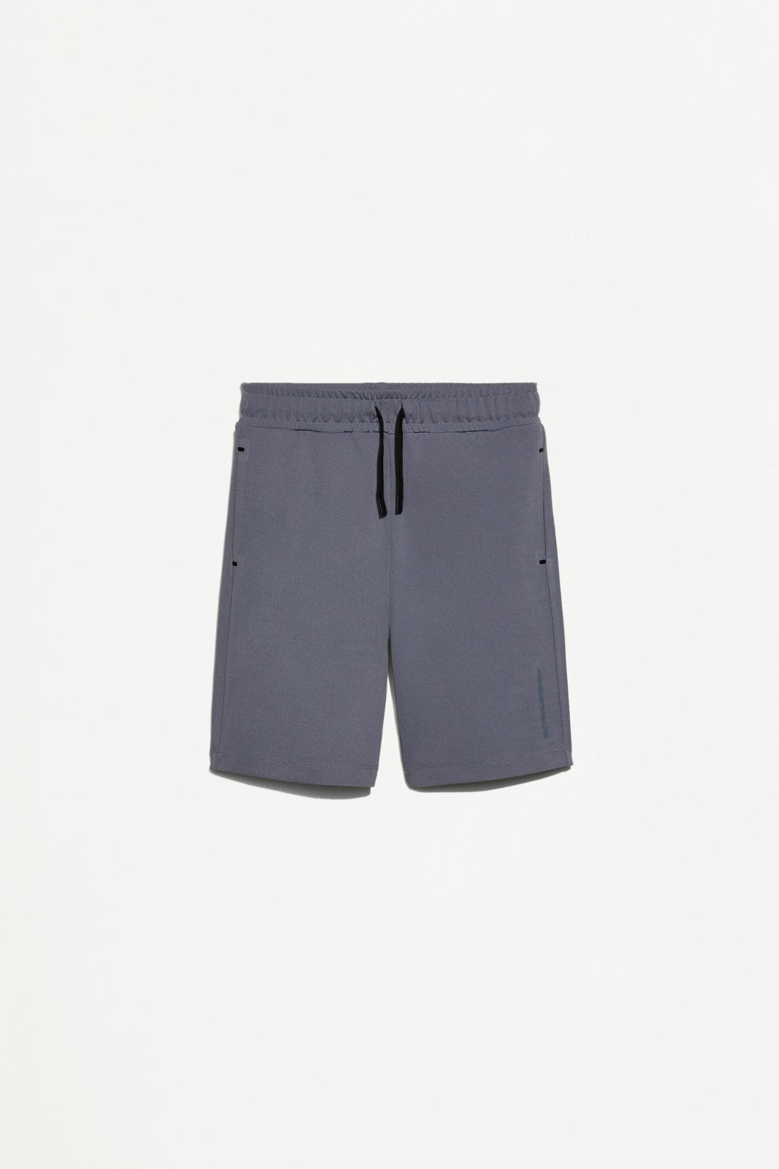 Interlock piqué Bermuda shorts - MEDIUM BLUE / 11-12 years