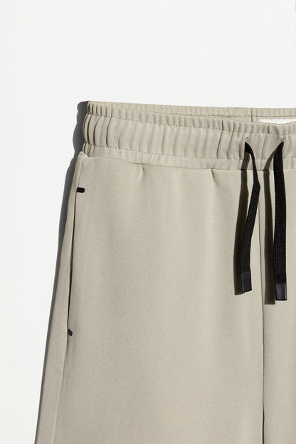 Interlock piqué Bermuda shorts
