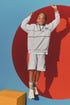 Paris Saint-Germain x Lefties jogger Bermuda shorts - PALE GREY / 11-12 years