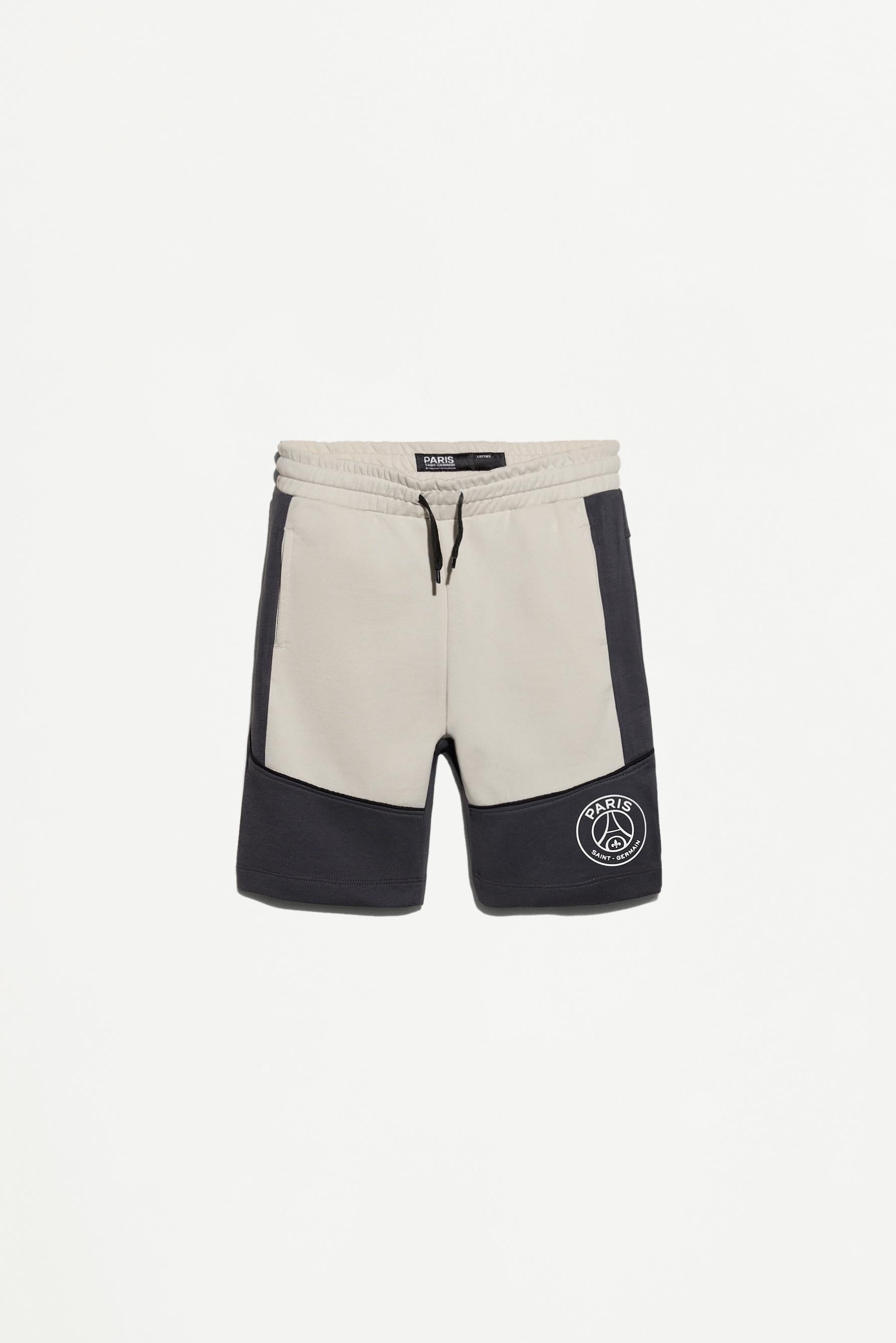 Paris Saint-Germain x Lefties color block jogger Bermuda shorts