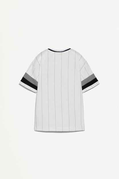 Striped sports T-shirt