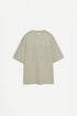 Interlock piqué T-shirt - PALE KHAKI / 11-12 years