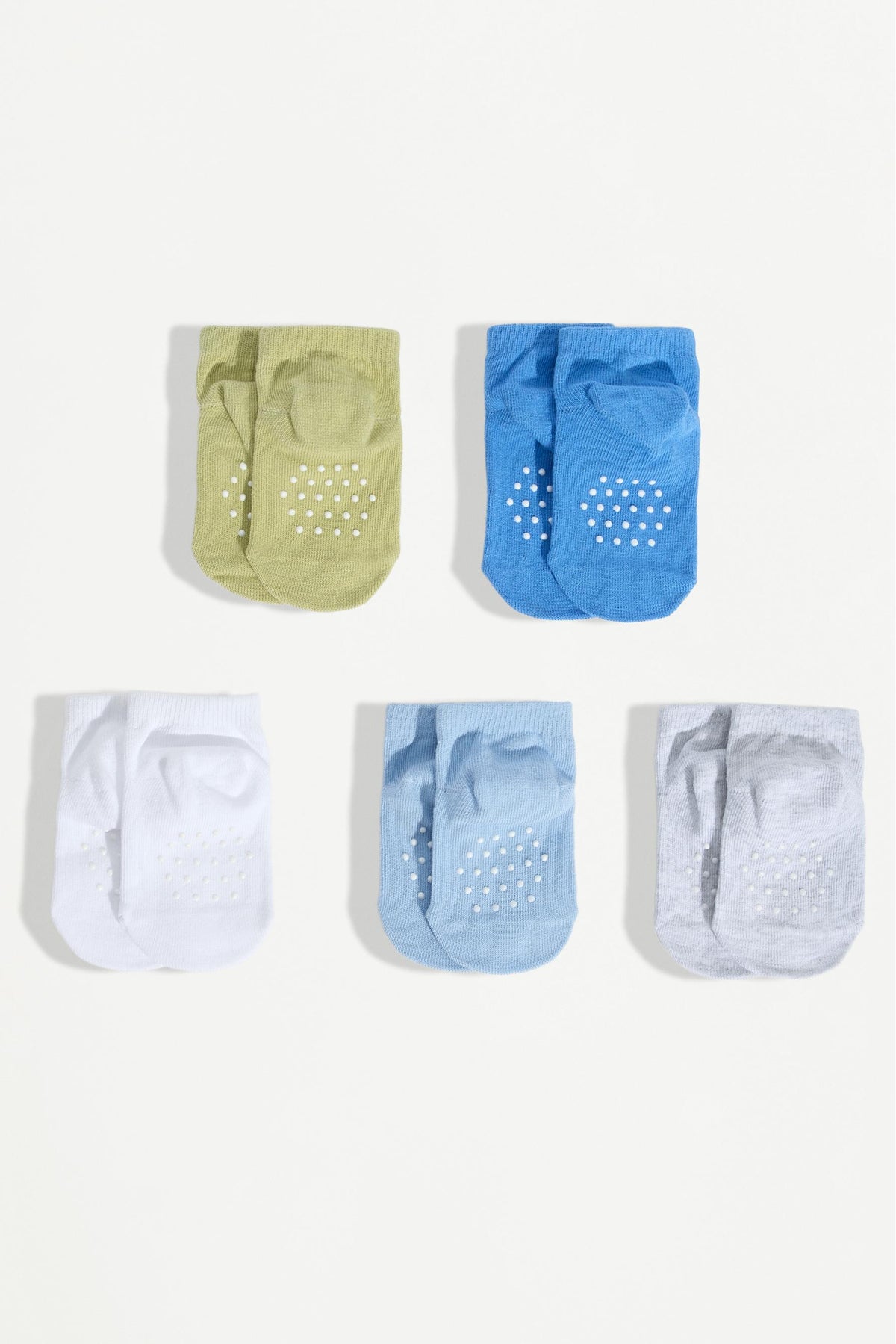 Non-slip short socks (Pack 5)