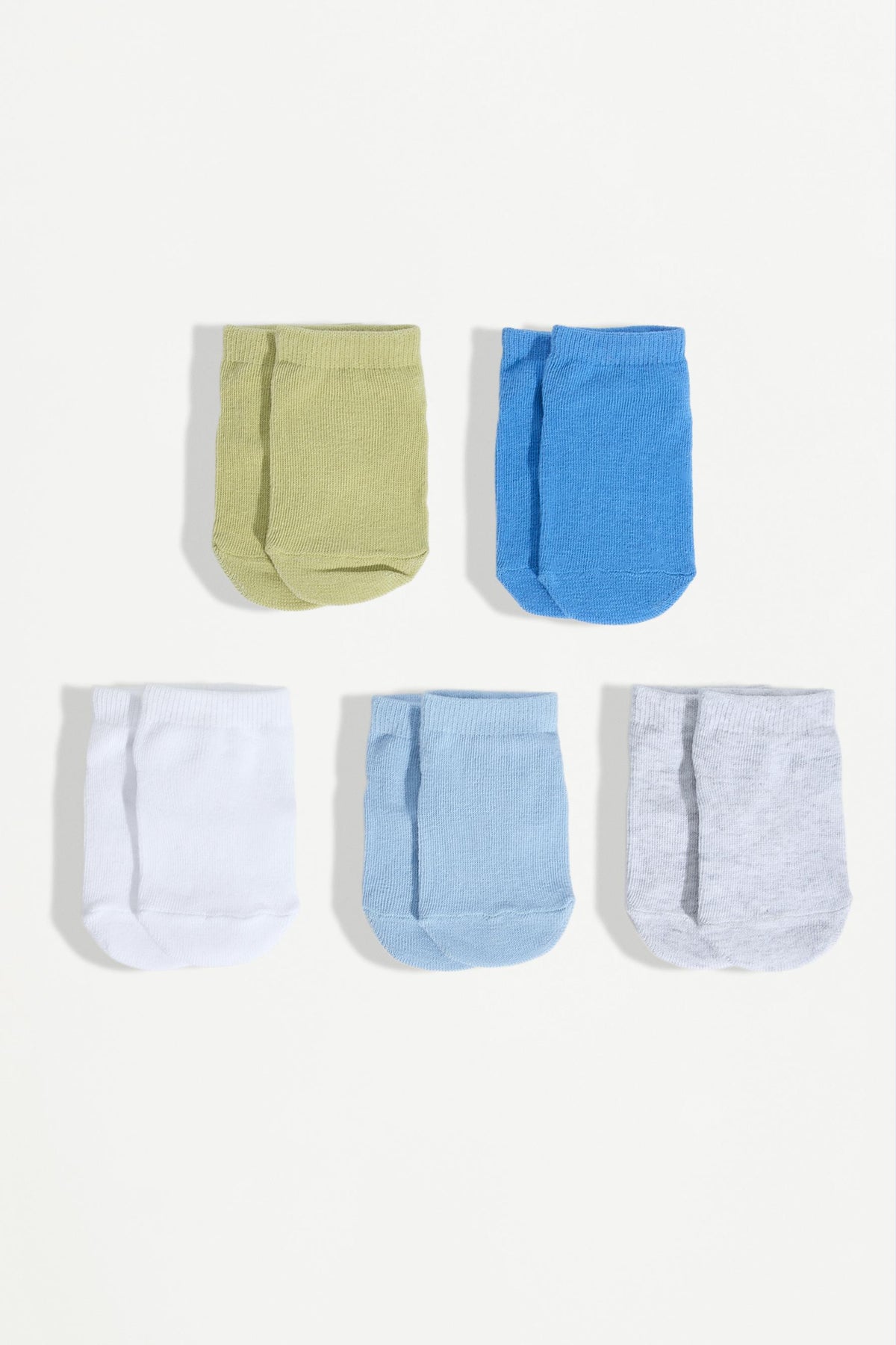 Non-slip short socks (Pack 5)