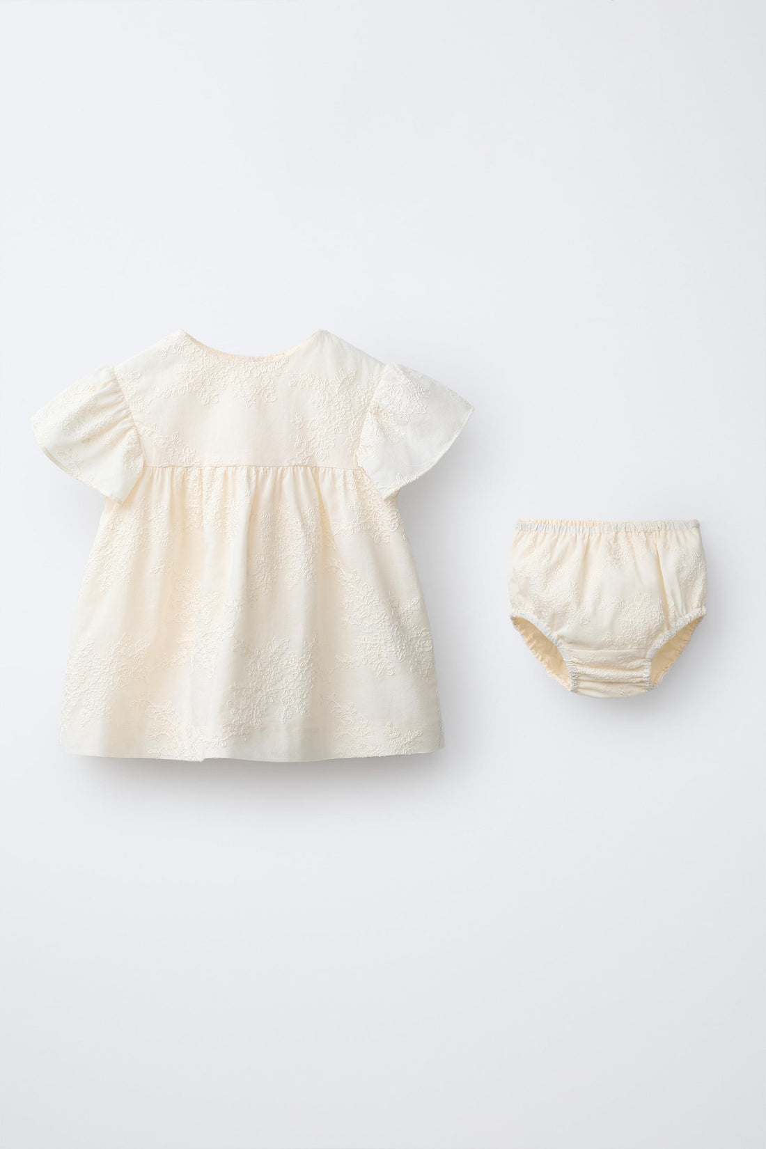 EMBROIDERED DRESS AND KNICKERS