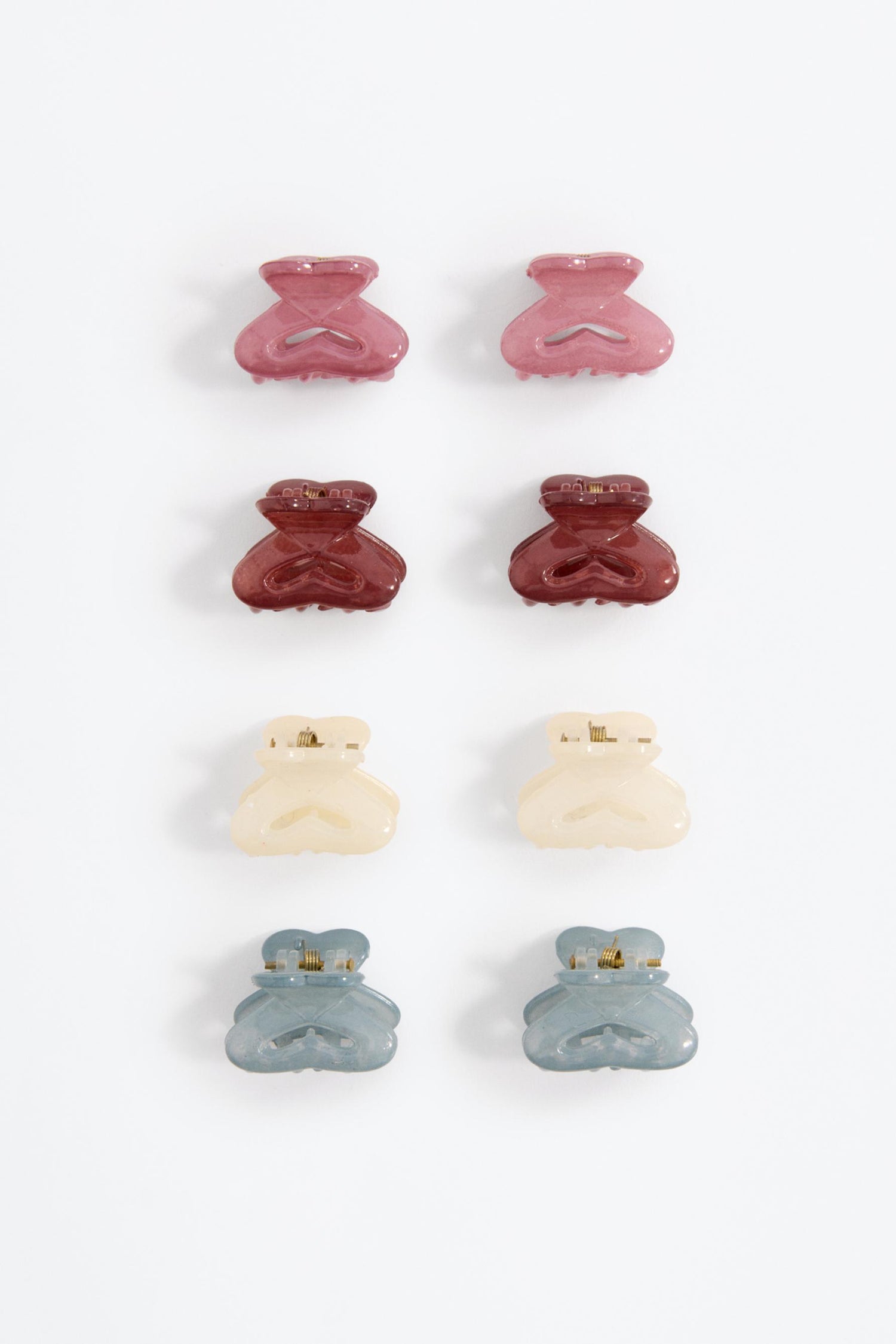 Pack of 8 small clips