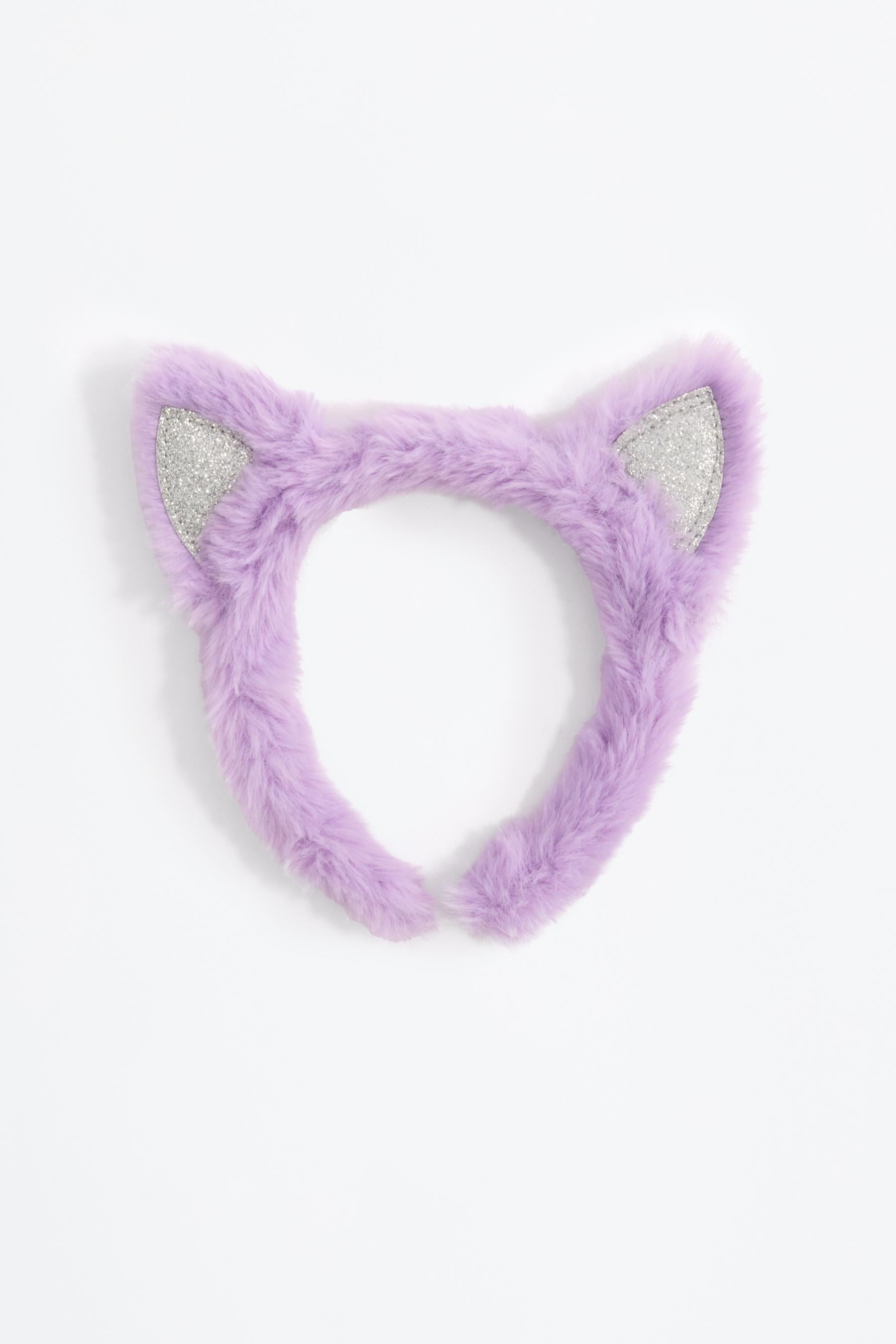Faux fur cat headband
