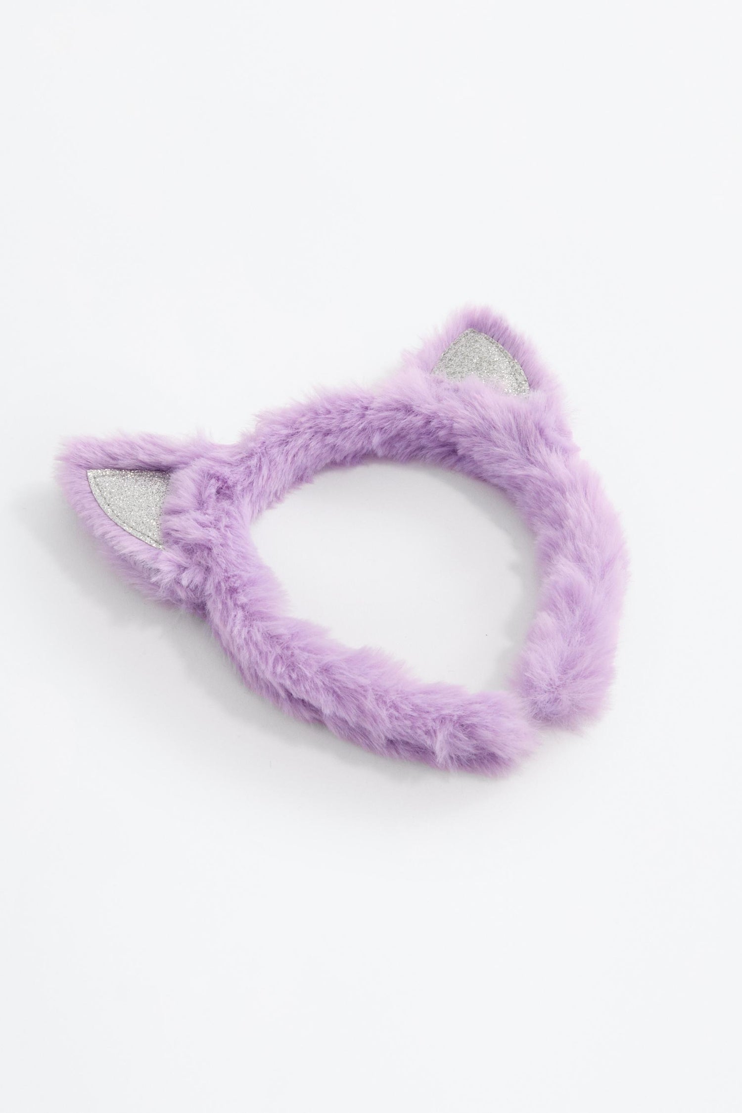 Faux fur cat headband