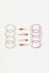 Capybara clips and hair ties set
