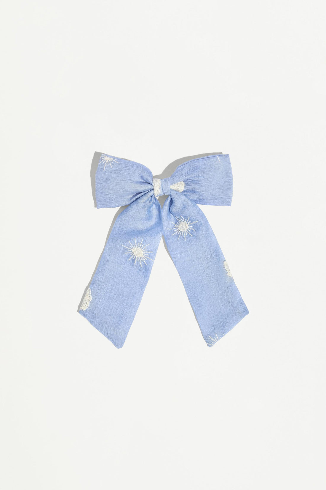 Large Swiss embroidery bow