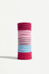 Shiny colored scrunchies (20-pack)