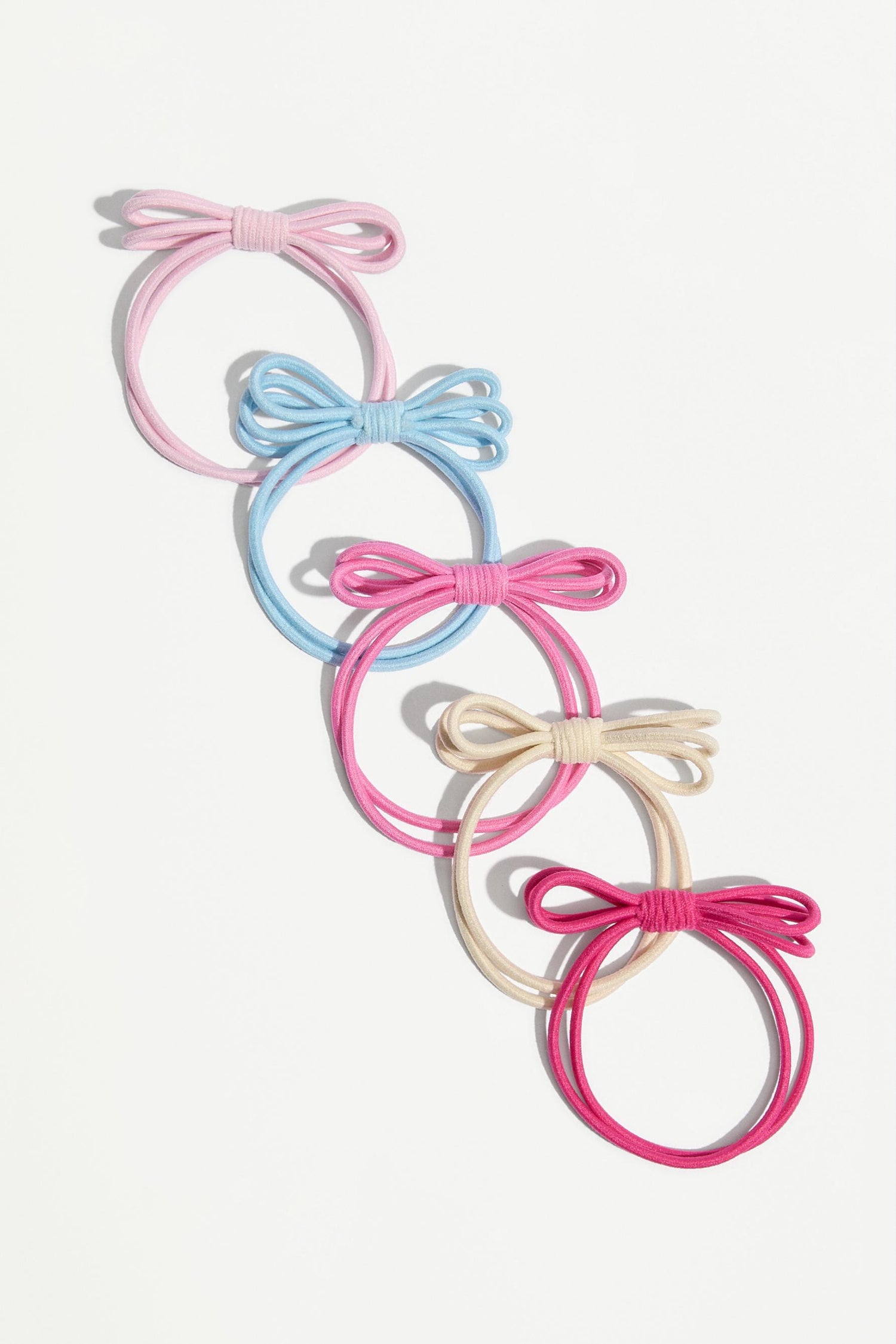 Bow hair ties (Pack 10)