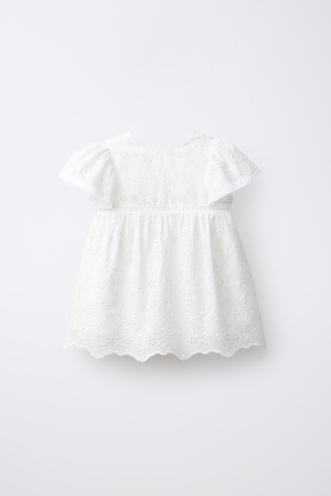 EMBROIDERED FLORAL DRESS