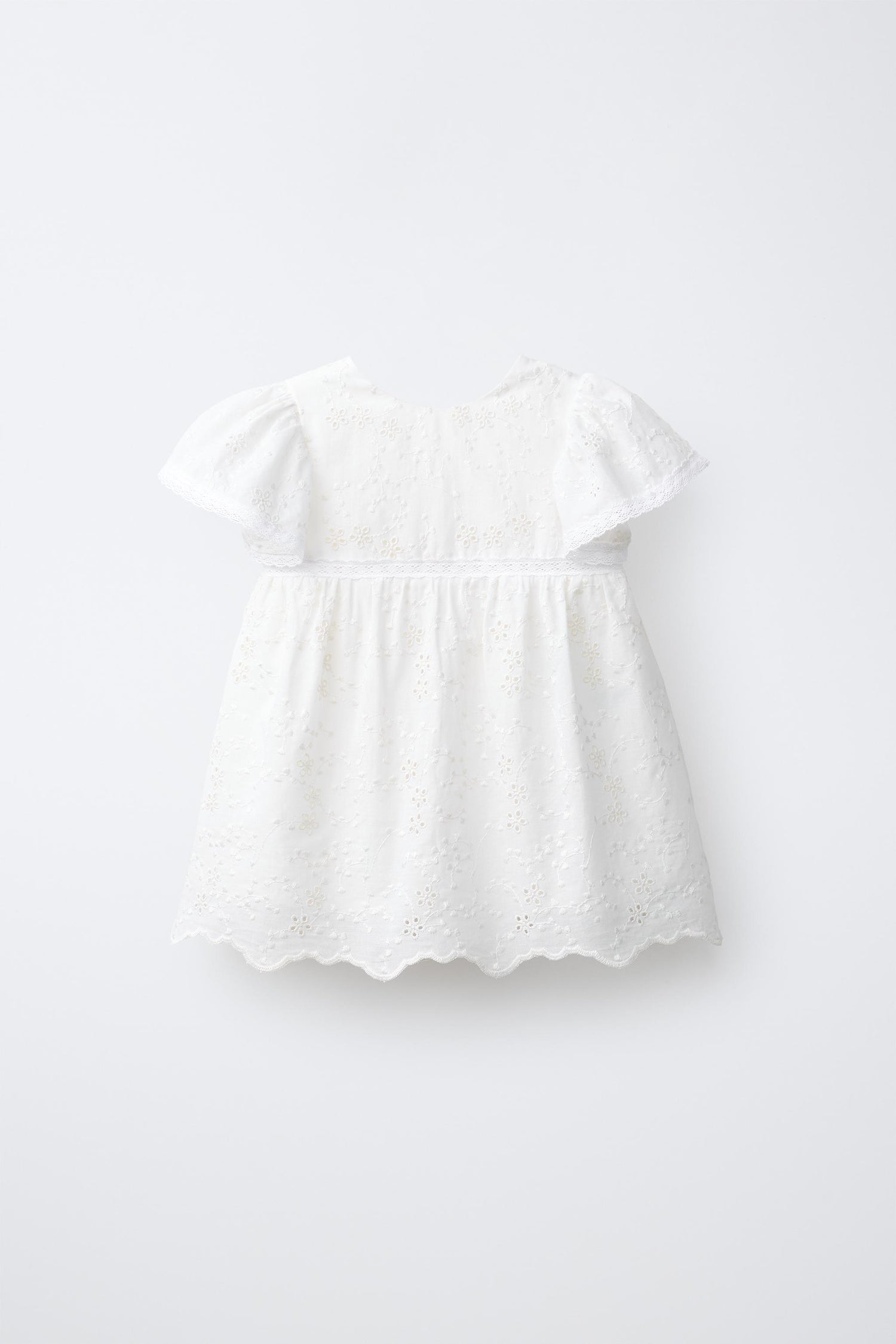 EMBROIDERED FLORAL DRESS