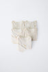 5-PACK OF GOOSE PRINT BODYSUITS - Ecru / 12-18 months (86 cm)