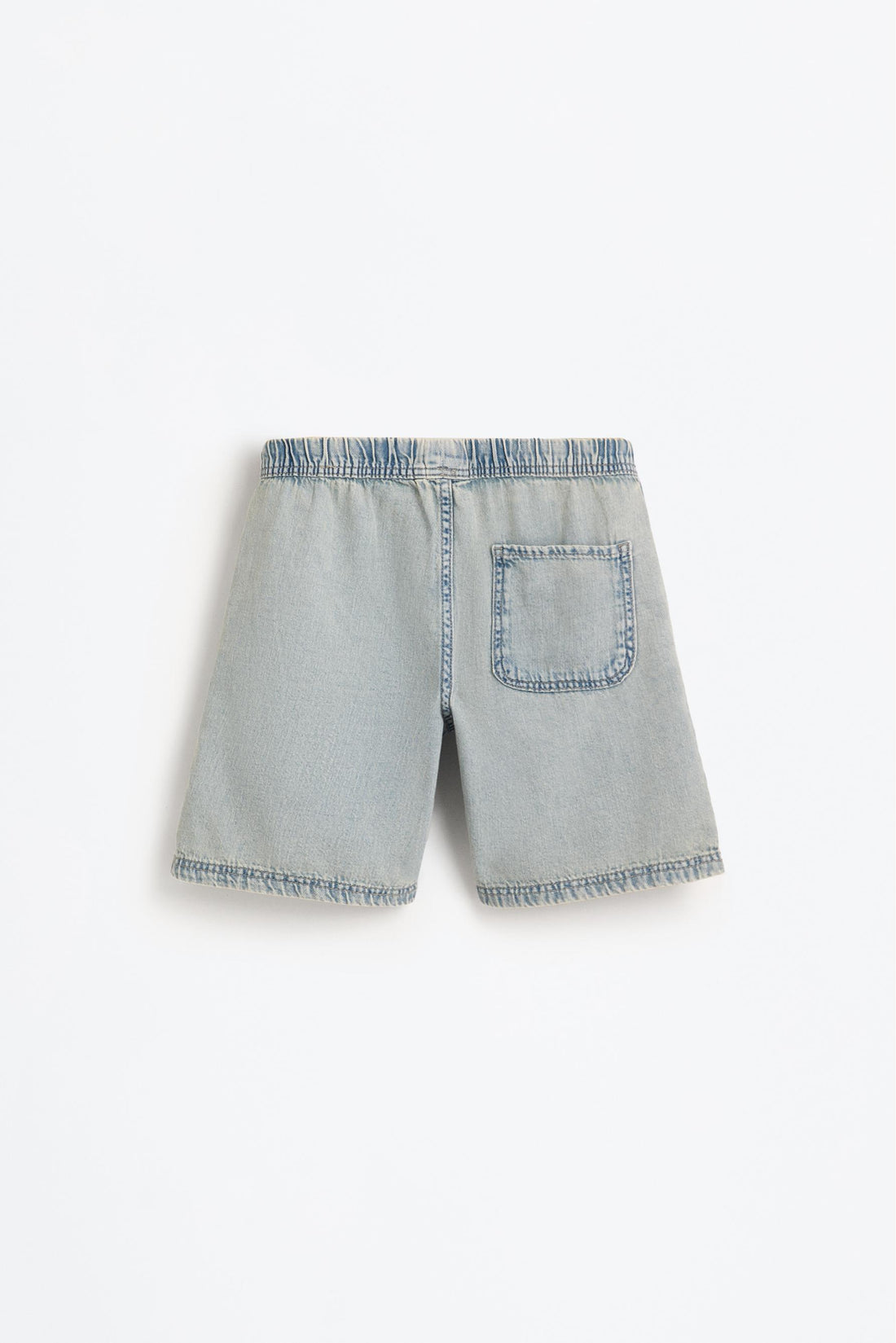 Denim jogger Bermuda shorts
