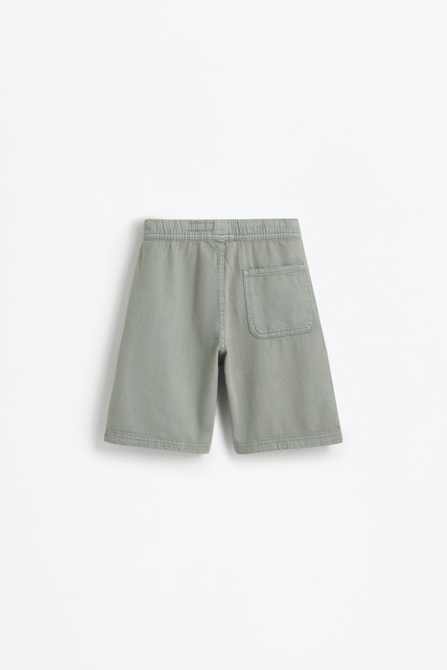 Denim jogger Bermuda shorts