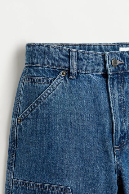 Carpenter denim Bermuda shorts