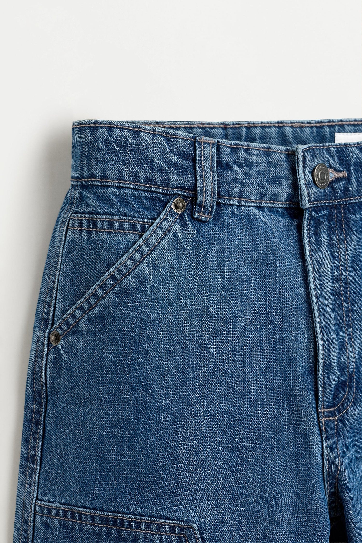 Carpenter denim Bermuda shorts