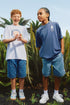 Carpenter denim Bermuda shorts - INDIGO / 11-12 years