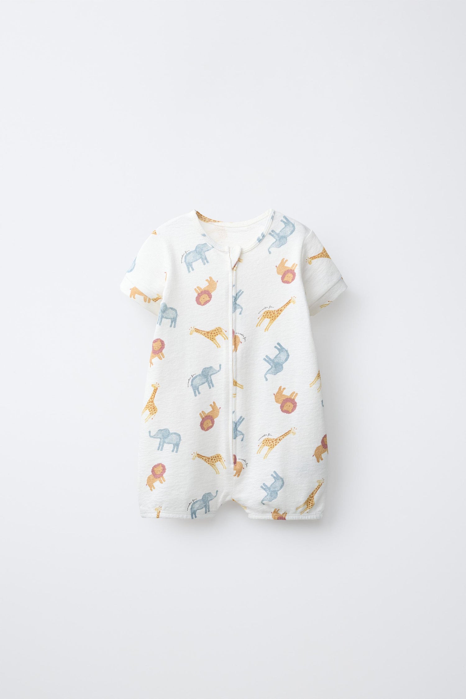 TWO-PACK OF ANIMAL PRINT SLEEPSUITS