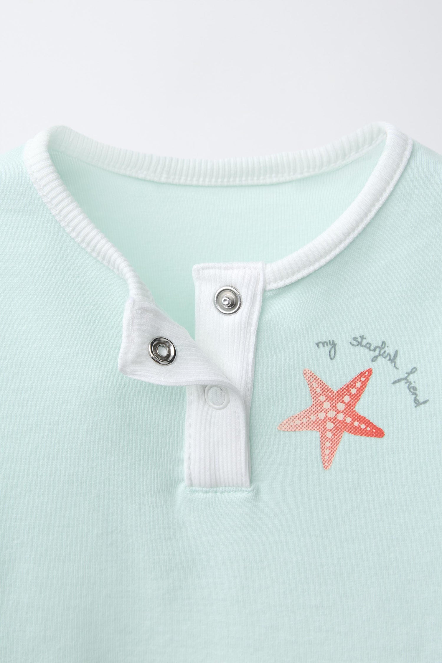 TWO-PACK OF SEA PRINT SLEEPSUITS