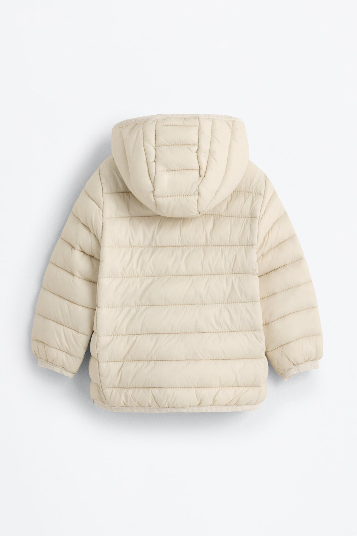 Padded hooded jacket