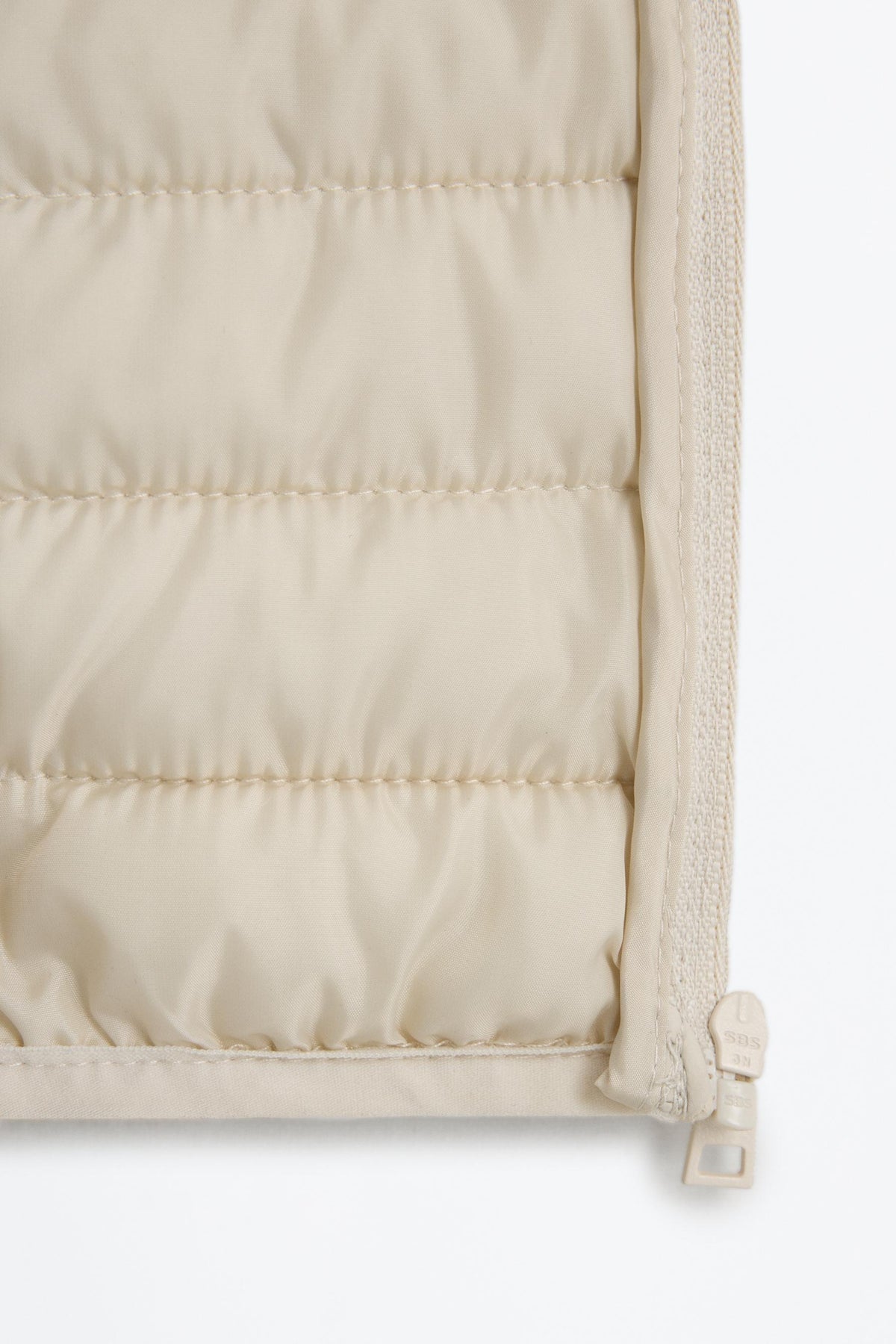 Padded hooded jacket - BONE WHITE / 12-18 months