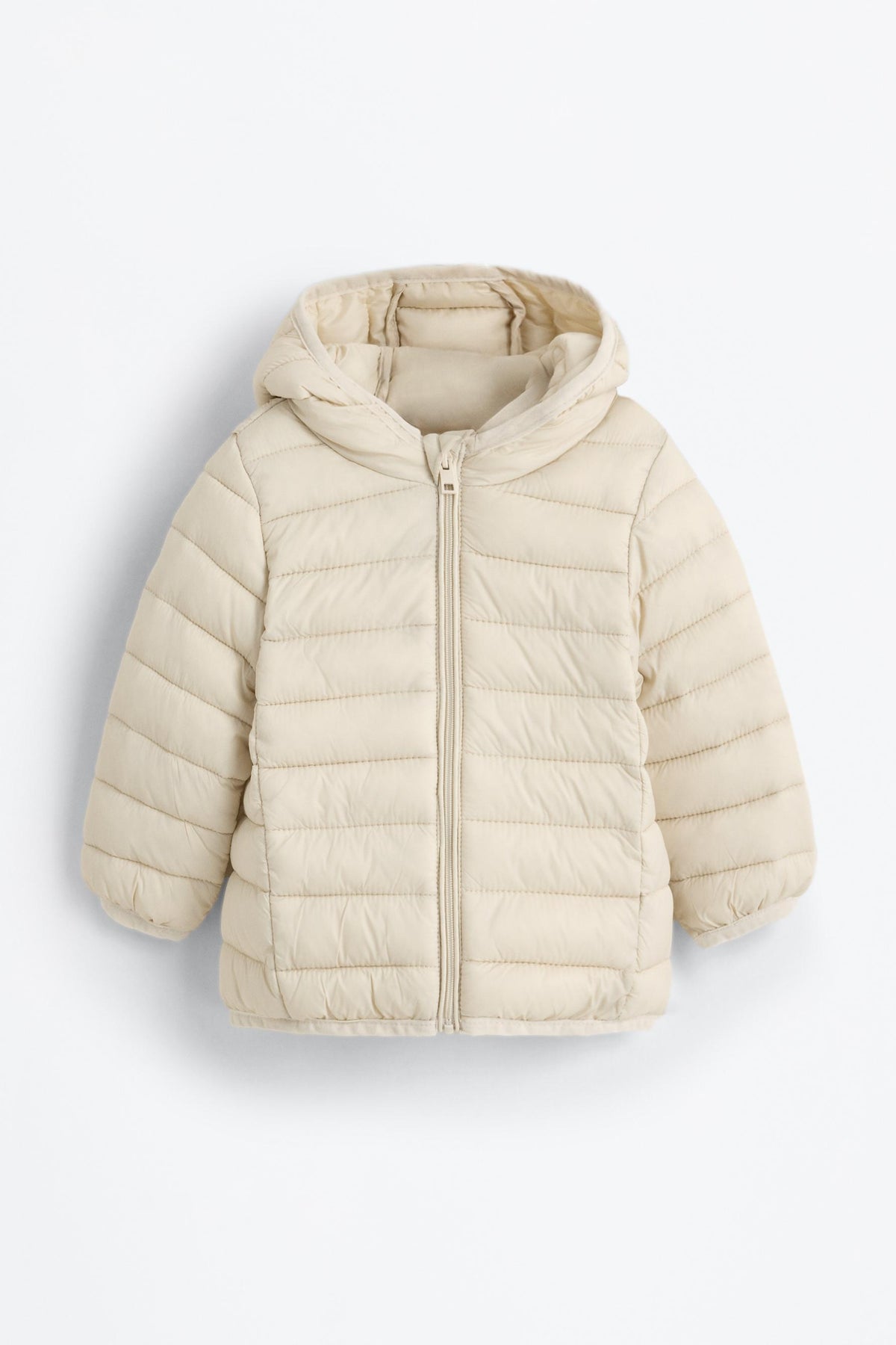 Padded hooded jacket