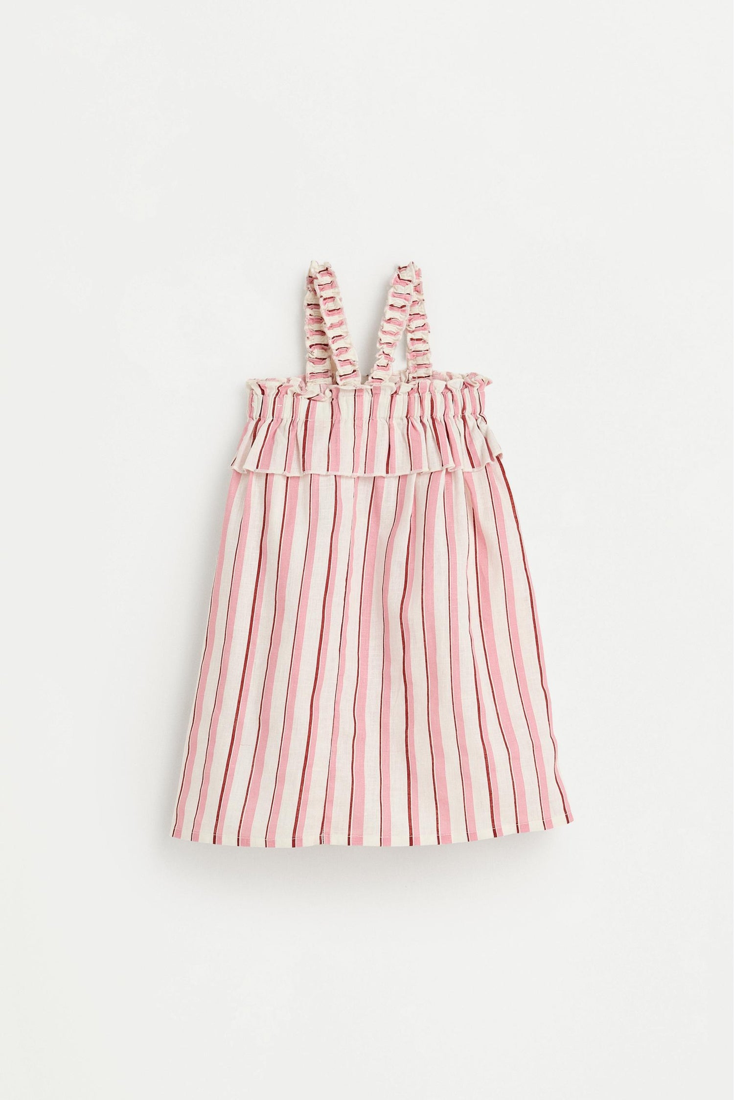 Baby Girl | Pink striped dress