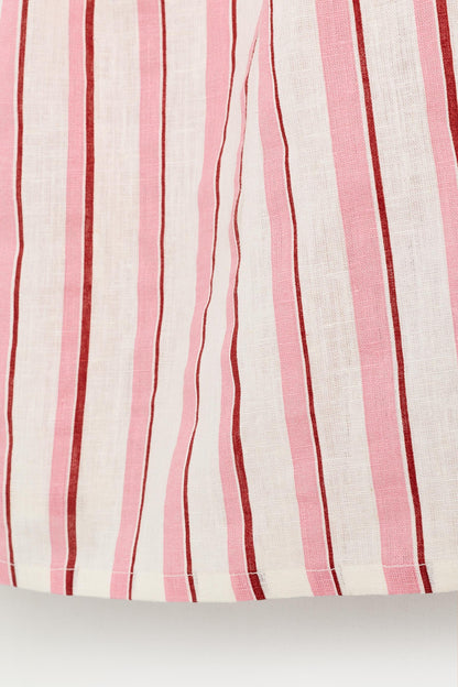 Baby Girl | Pink striped dress