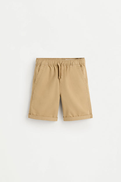 Bermuda jogger shorts - OCHRE / 11-12 years