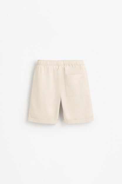 Jogger Bermuda shorts