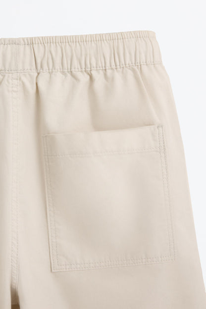 Jogger Bermuda shorts