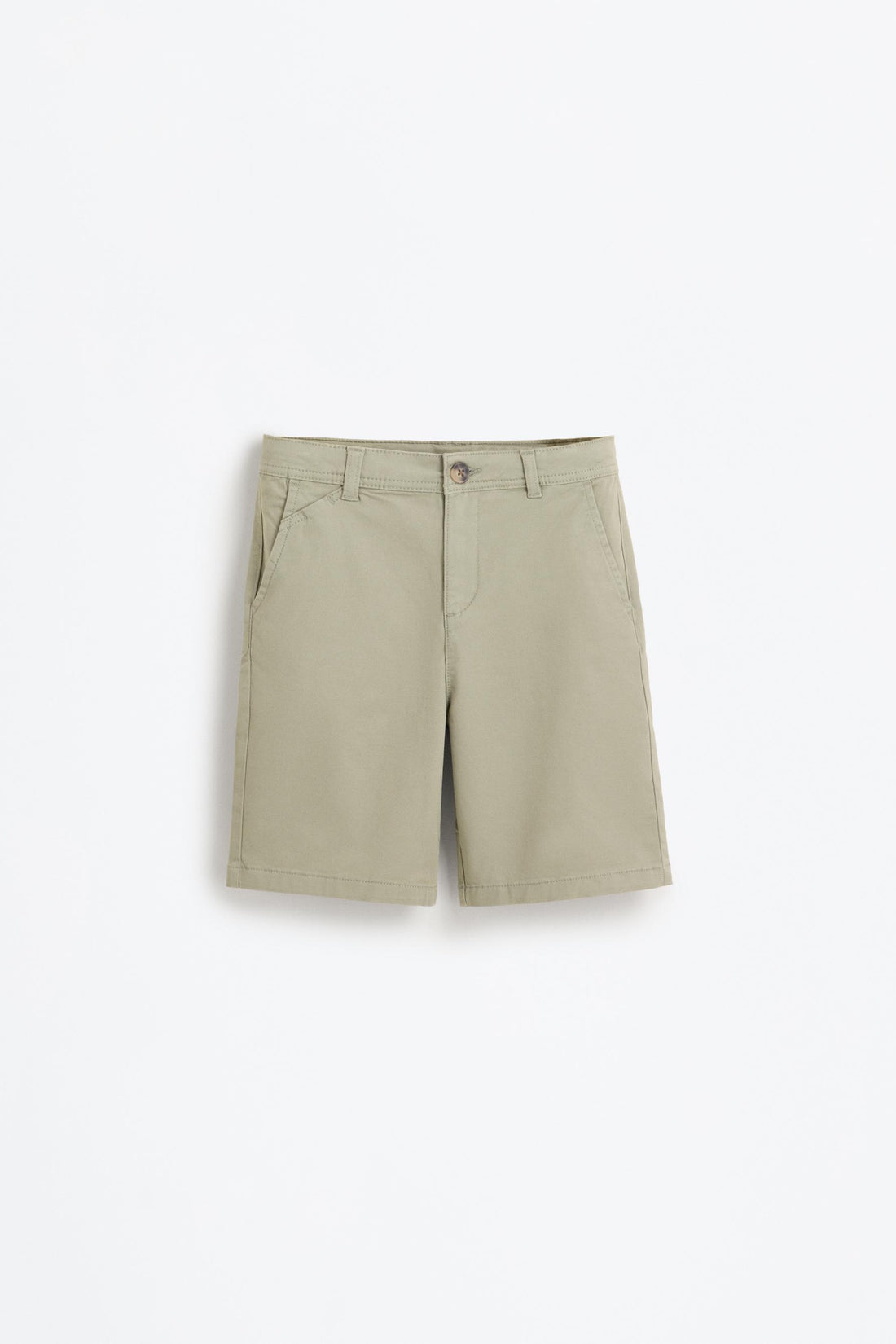 Chinese Bermuda shorts - PALE KHAKI / 11-12 years