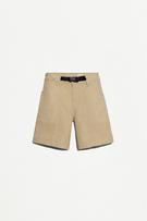 Cargo Bermuda shorts with belt