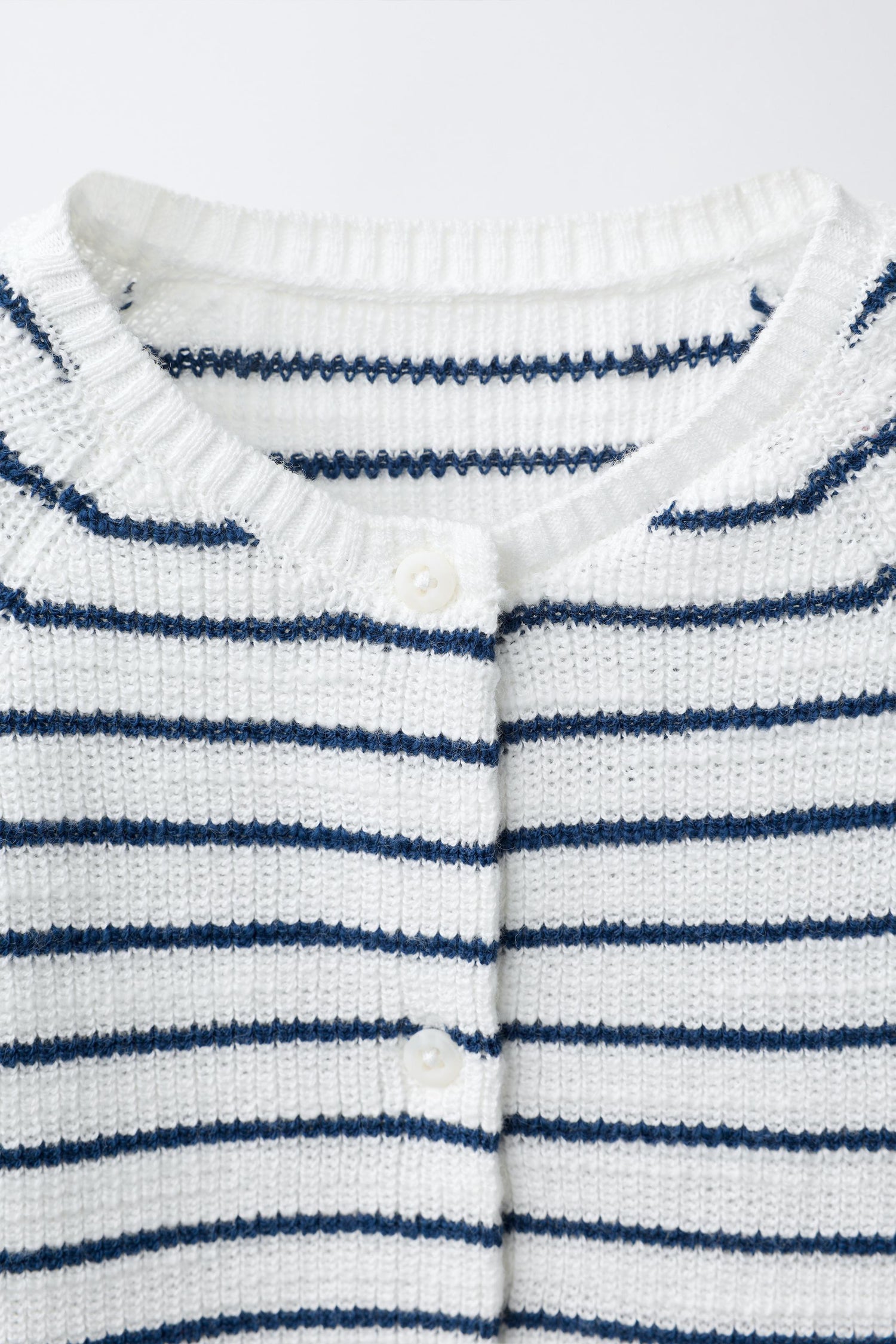 STRIPED PURL KNIT PLAYSUIT
