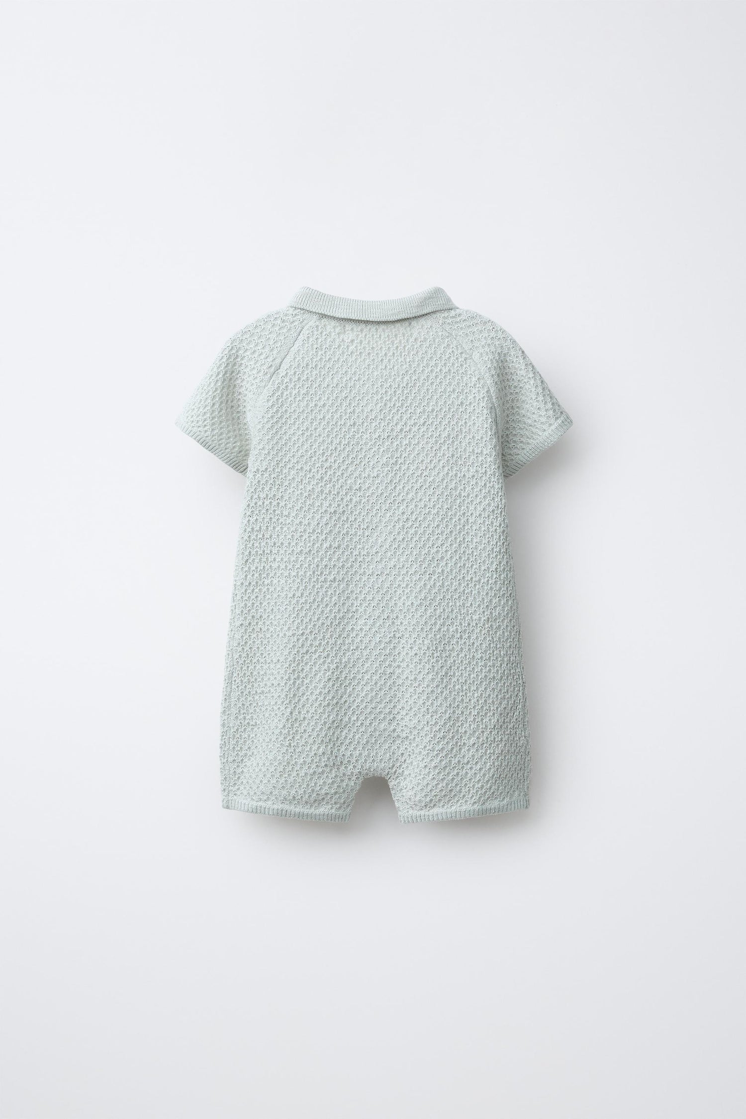 TEXTURED KNIT PLAYSUIT