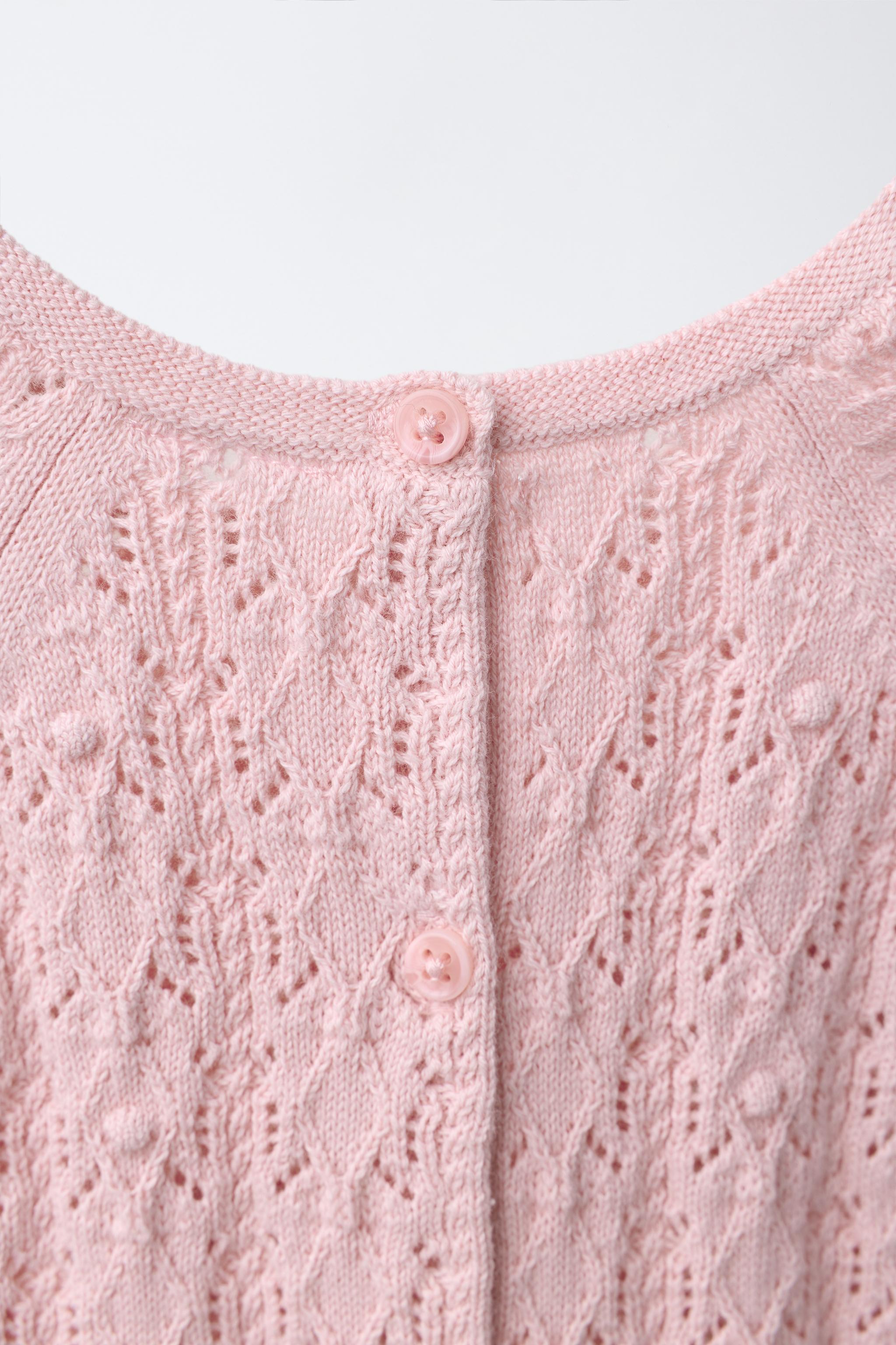 CUTWORK KNIT PLAYSUIT