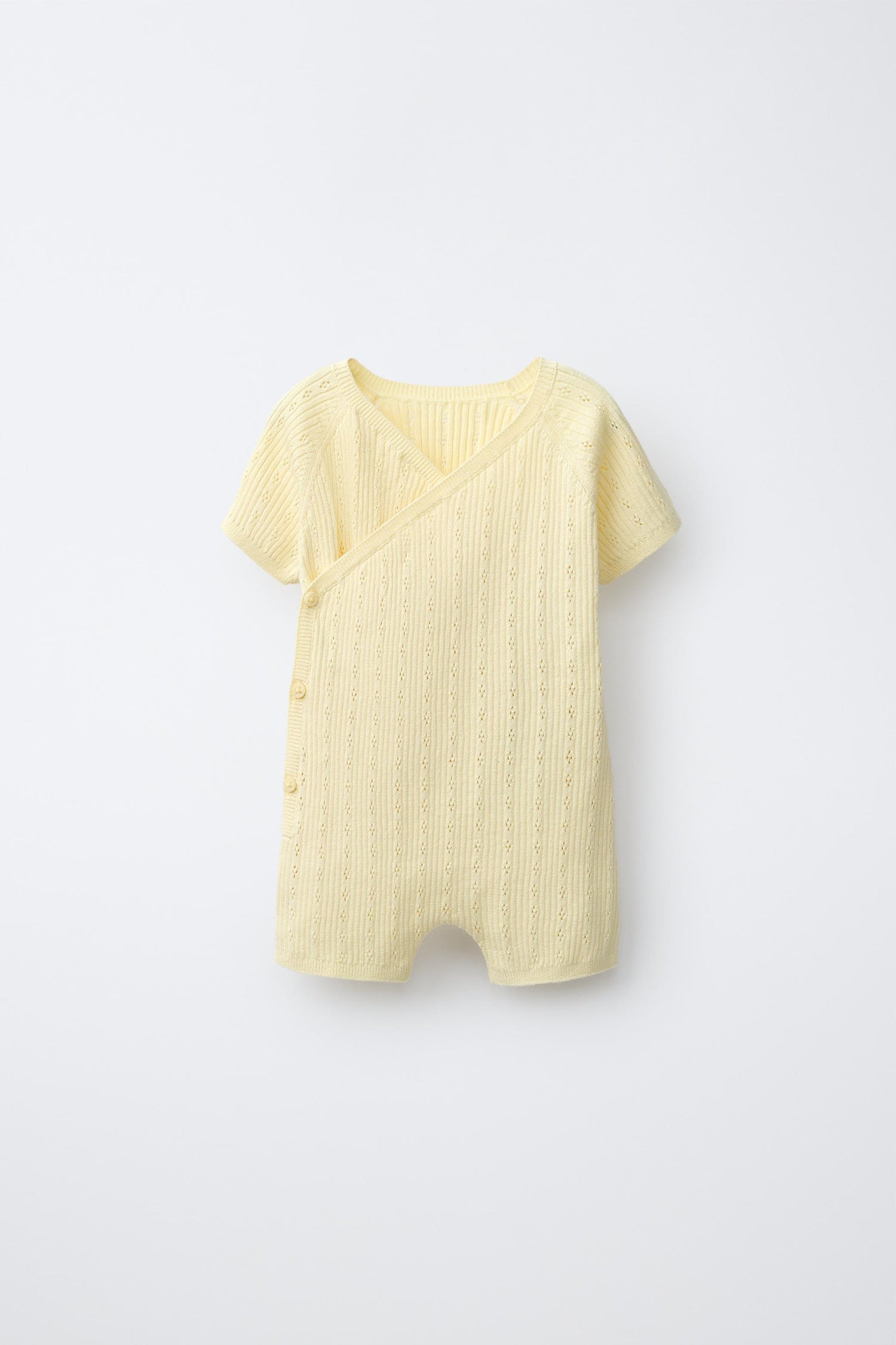 POINTELLE KNIT PLAYSUIT