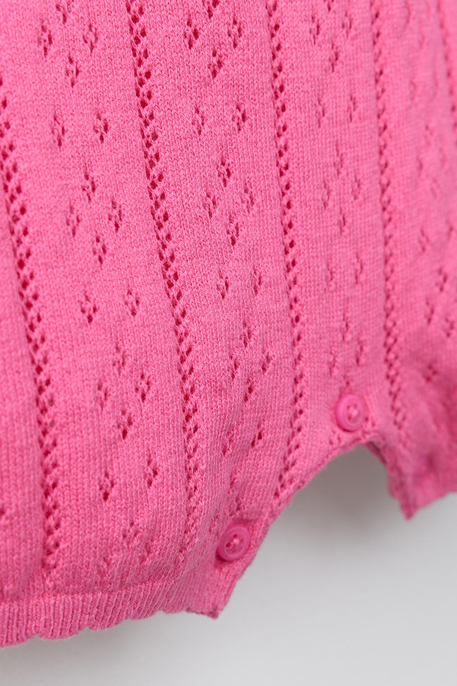 POINTELLE KNIT ROMPER