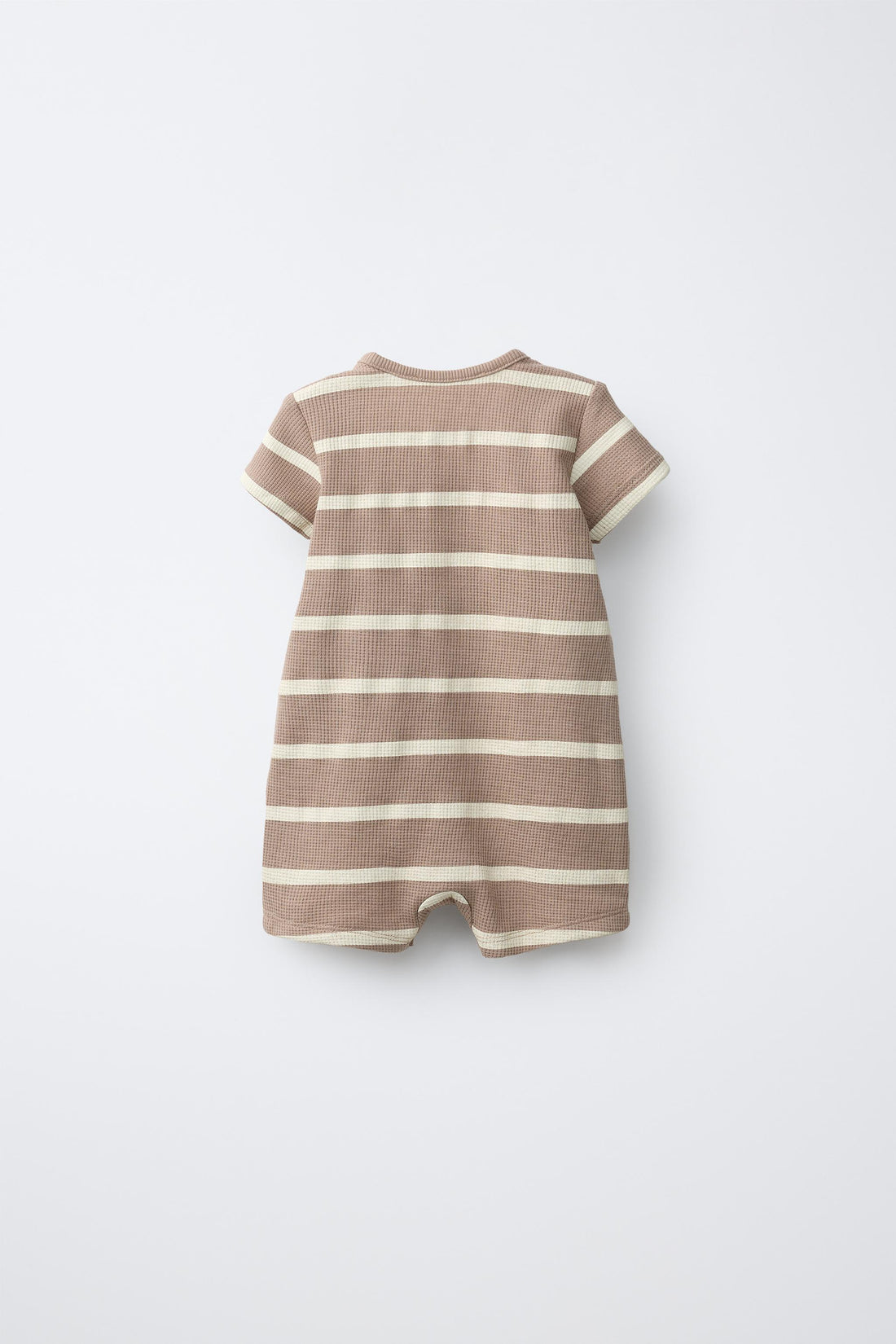 SHORT WAFFLE-KNIT PYJAMAS