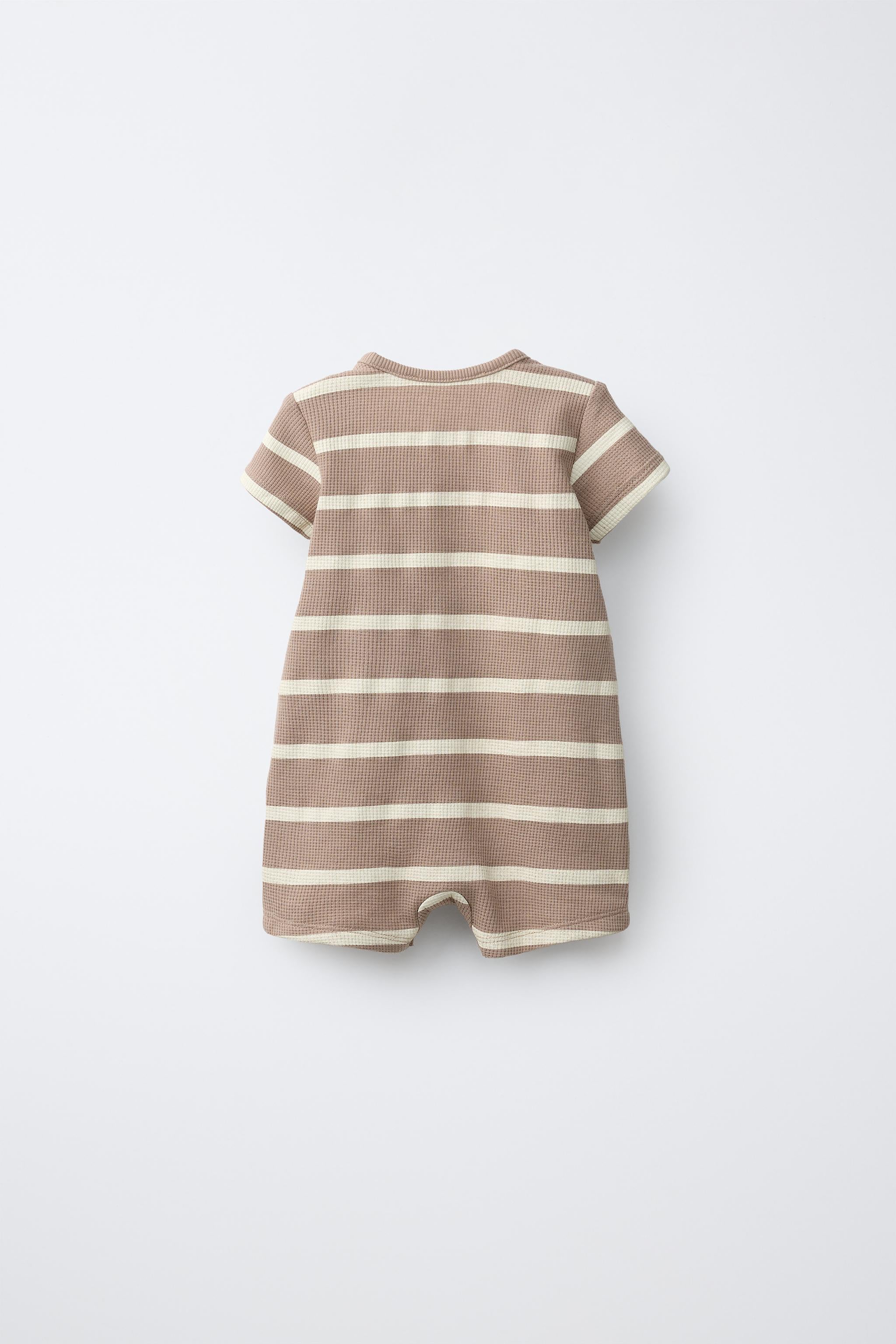 SHORT WAFFLE-KNIT PYJAMAS