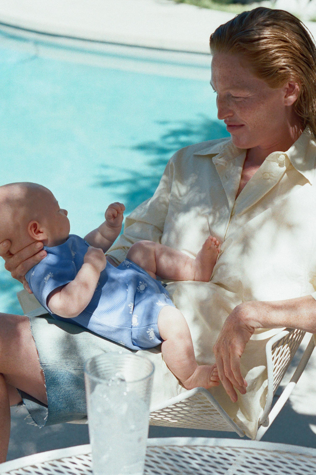 CRAB TEXTURED ROMPER