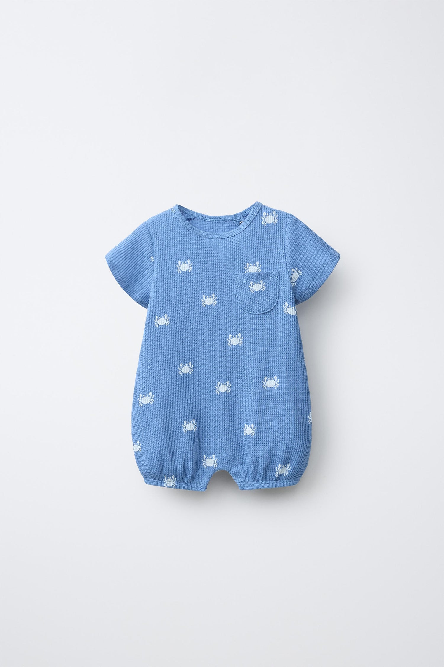 CRAB TEXTURED ROMPER