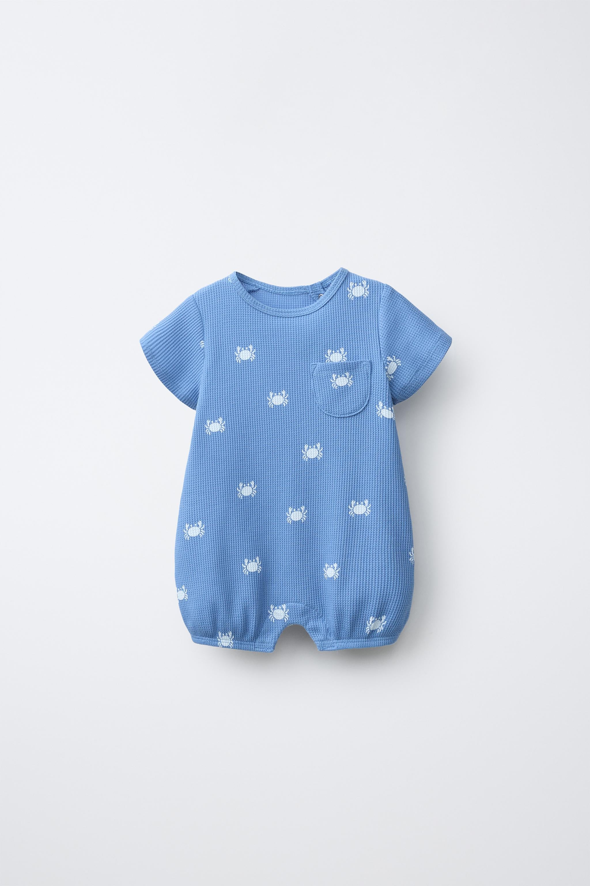 CRAB TEXTURED ROMPER