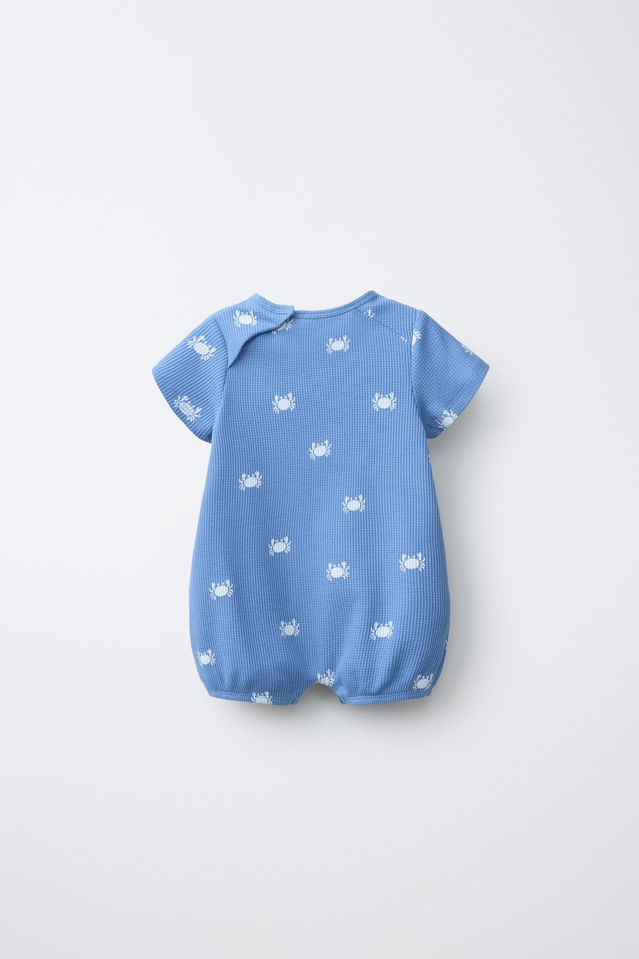 CRAB TEXTURED ROMPER