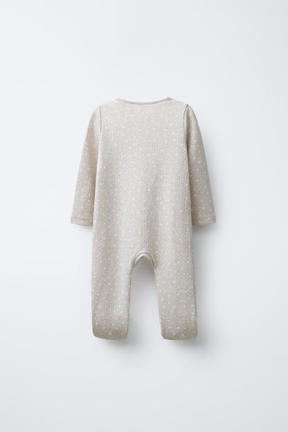 CONVERTIBLE FOOTED SLEEPSUIT