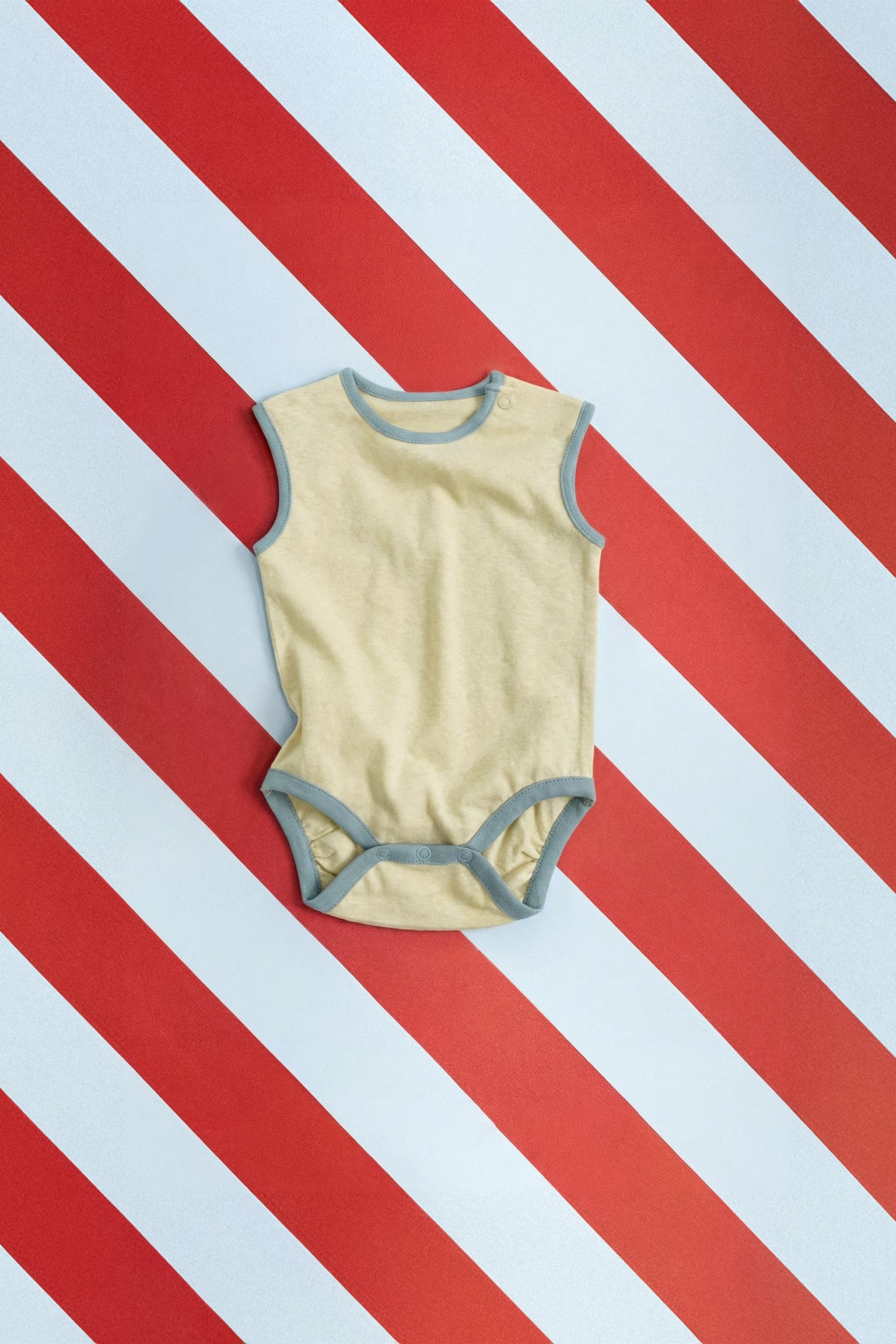 ZARA TIMELESS - 3-PACK OF BODYSUITS WITH CONTRAST PIPING